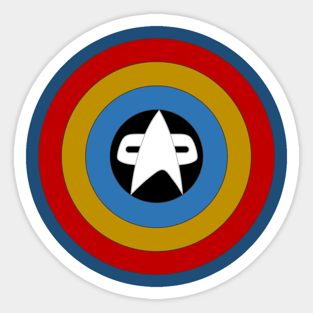 Captain Federation Shield Uniform Colors Sticker by IORS